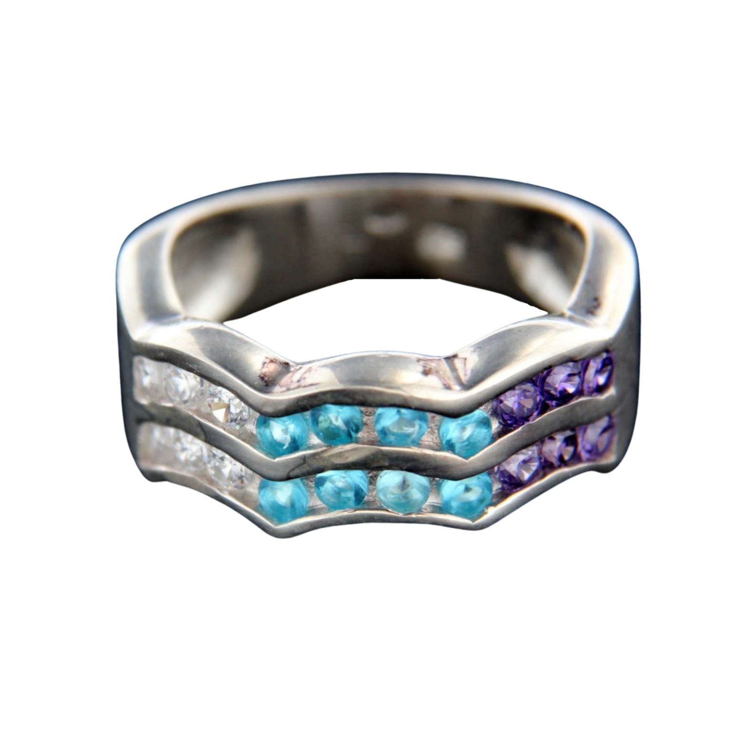 Stříbrný prsten 14857