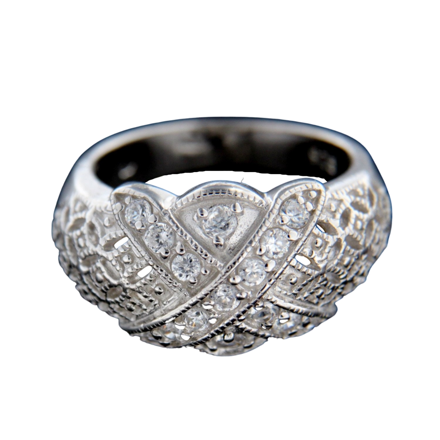 Stříbrný prsten 14830