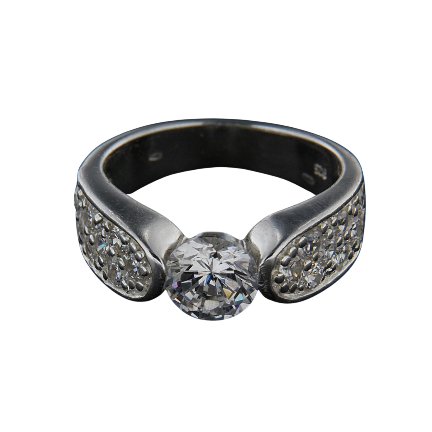 Stříbrný prsten 14309