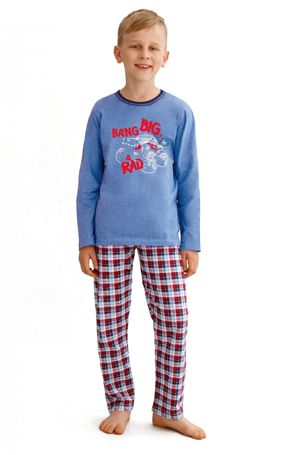 Levně Chlapecké pyžamo 2650 blue