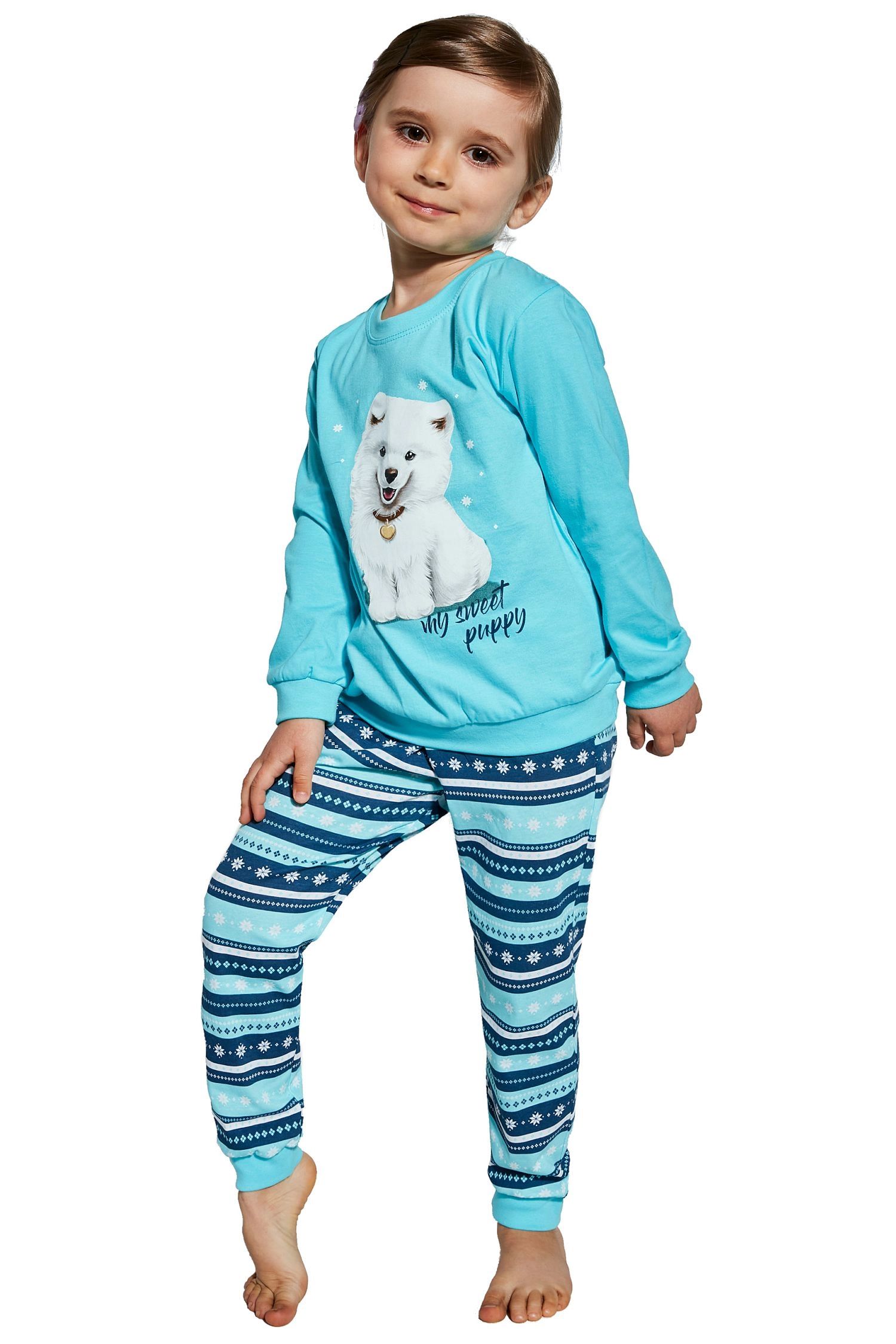 Levně Dívčí pyžamo 594/166 Puppy