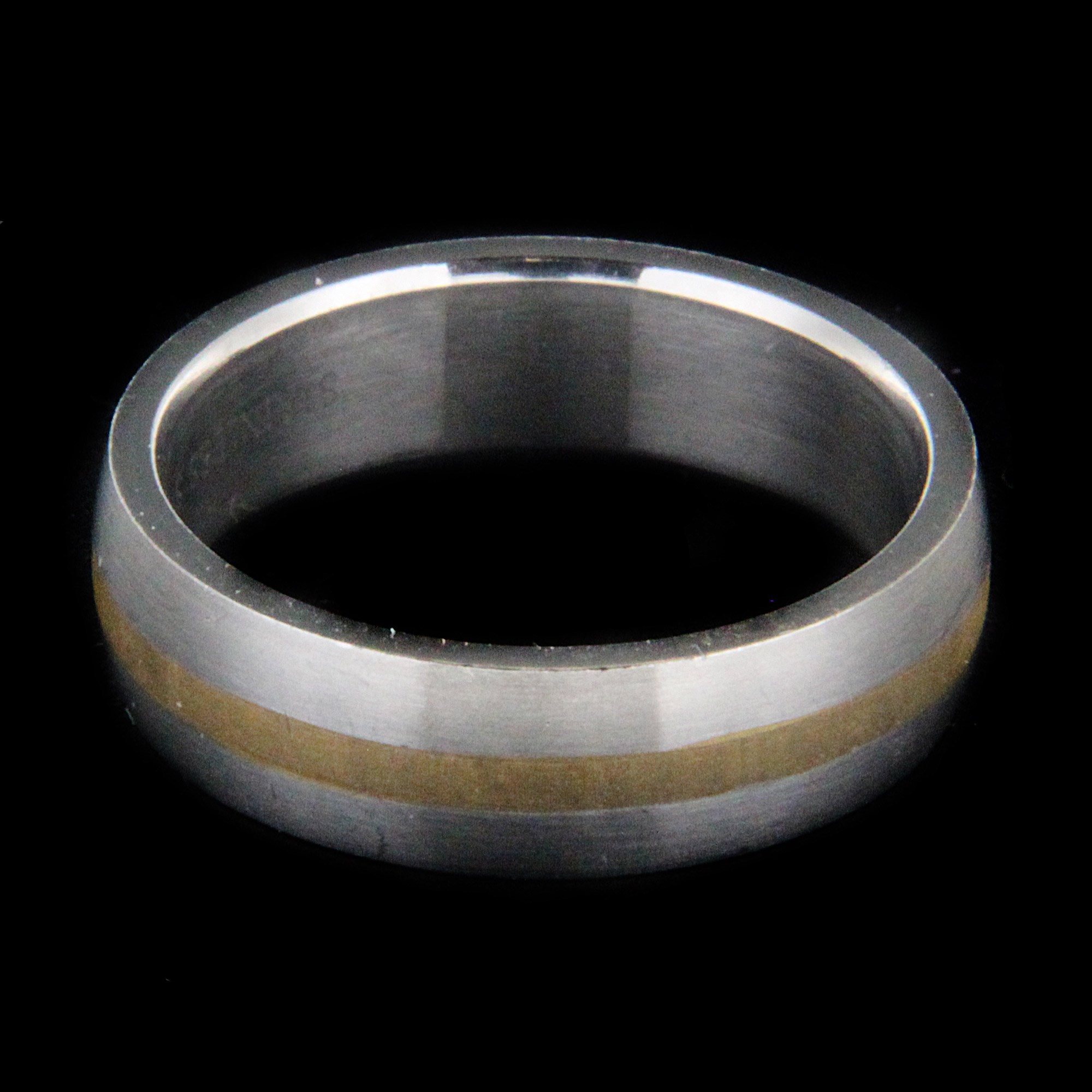 Levně Nerezový prsten 15884