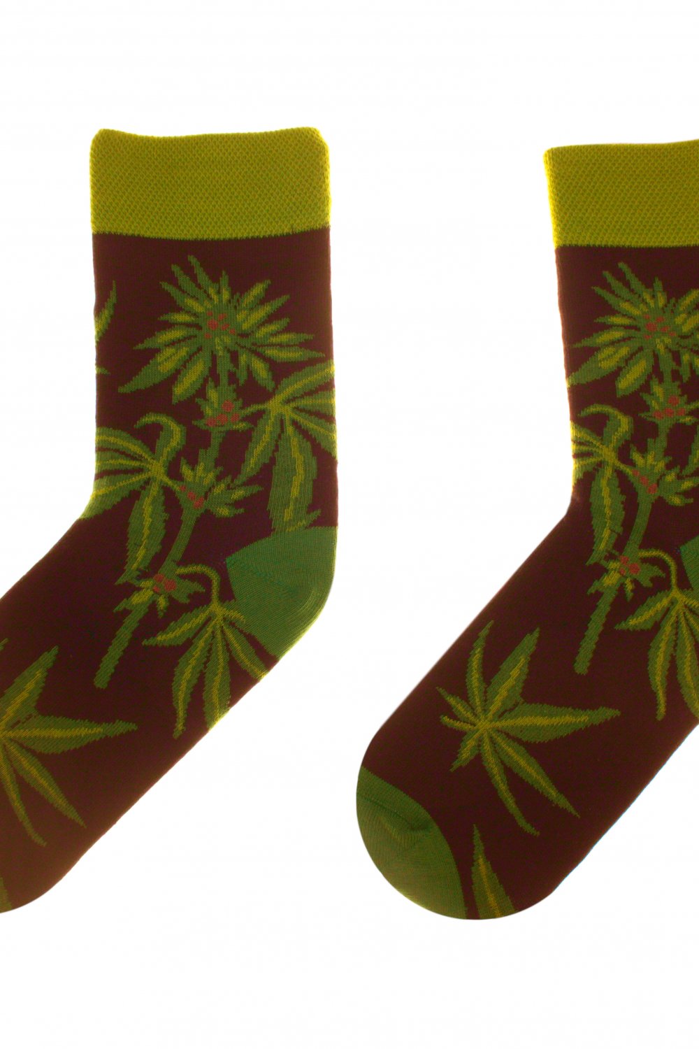 Levně Obrázkové ponožky 80 Funny herbs