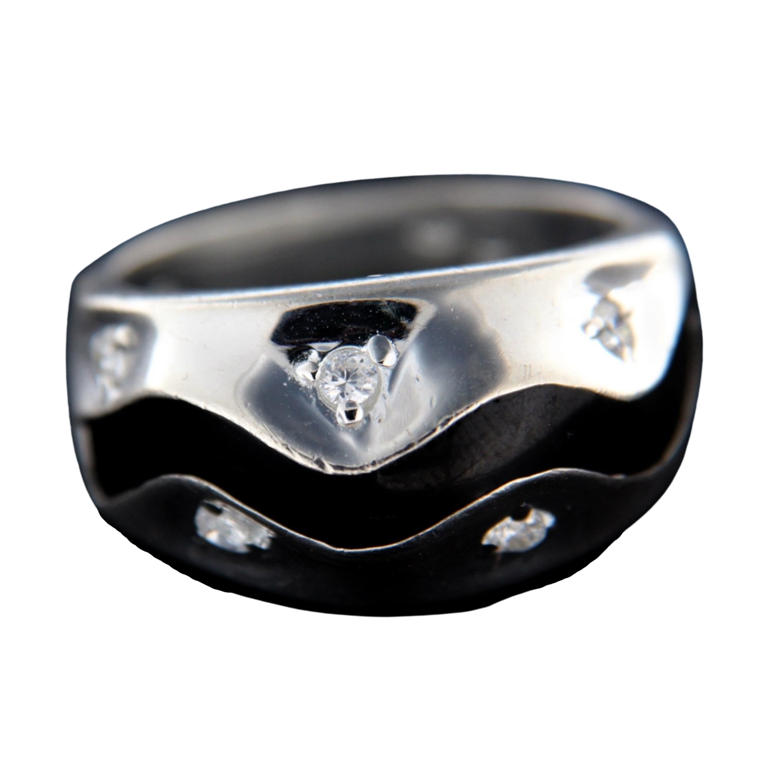 Levně Stříbrný prsten 14793