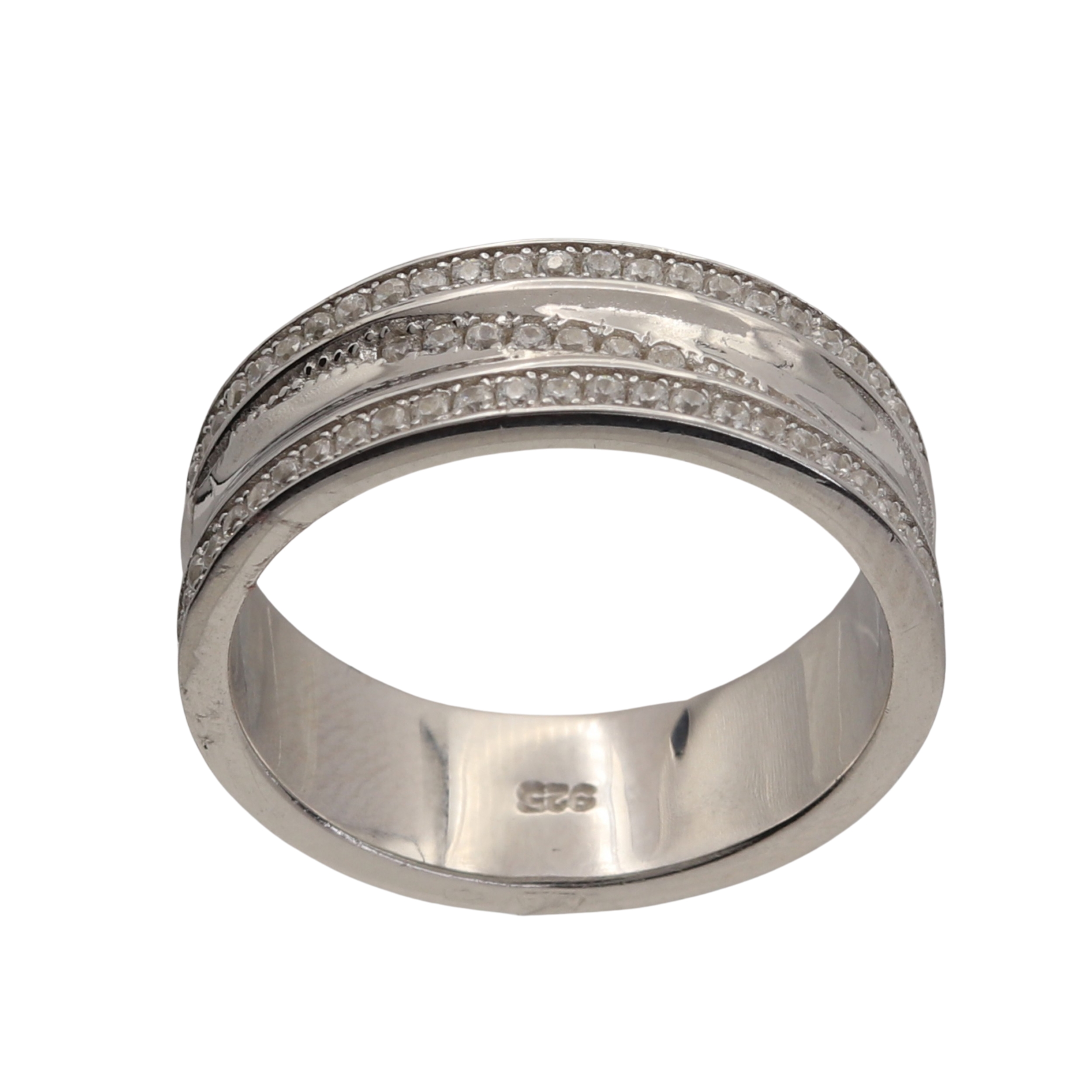 Stříbrný prsten 88809