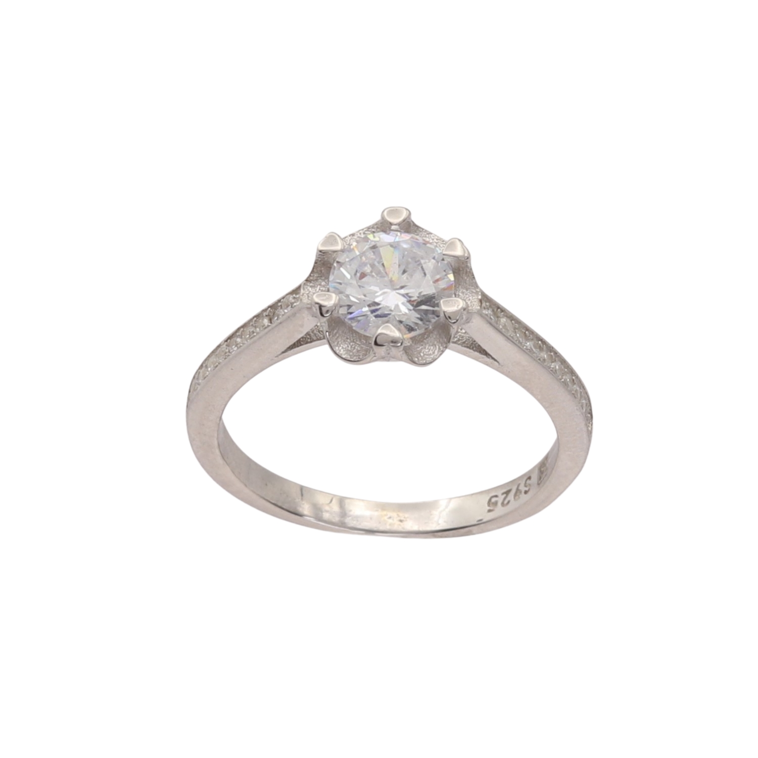 Stříbrný prsten 86175