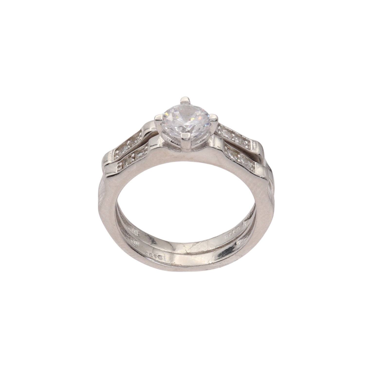 Stříbrný prsten 86128