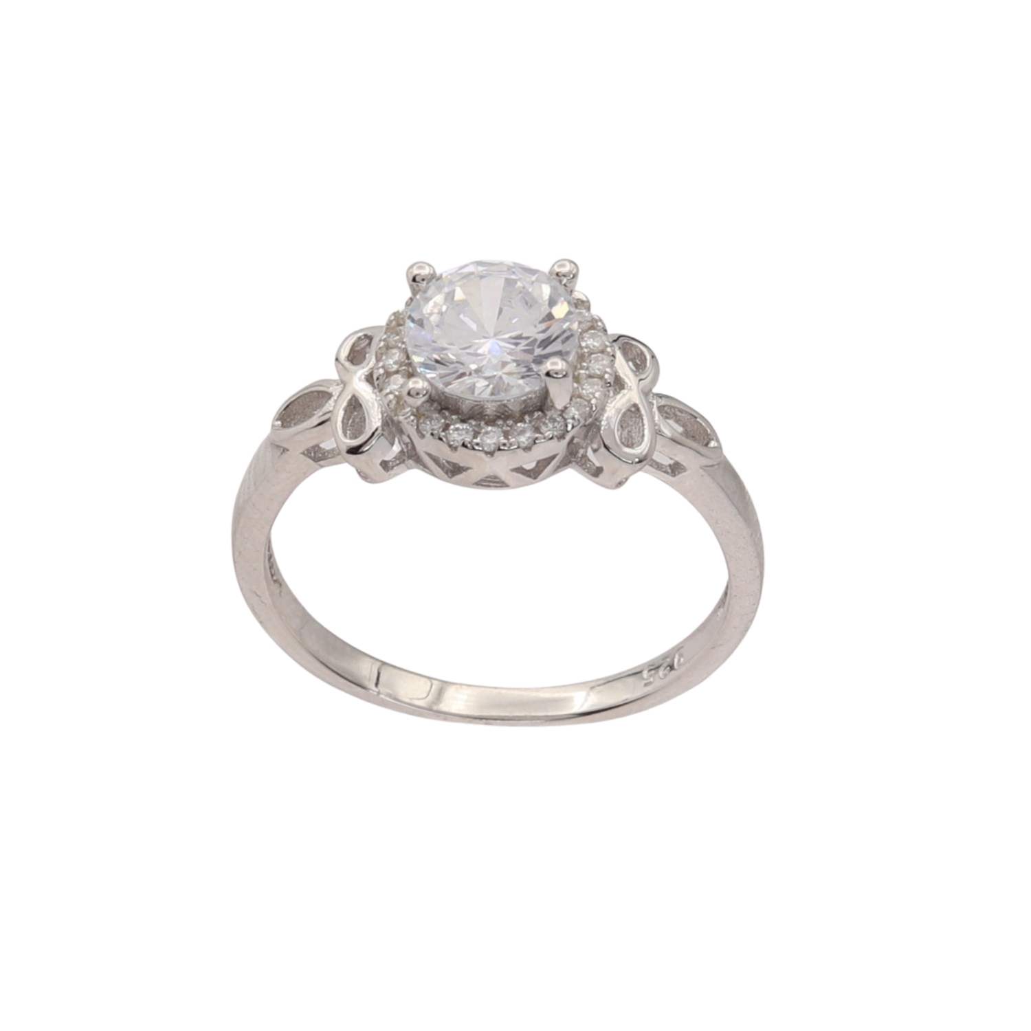 Levně Stříbrný prsten 86109