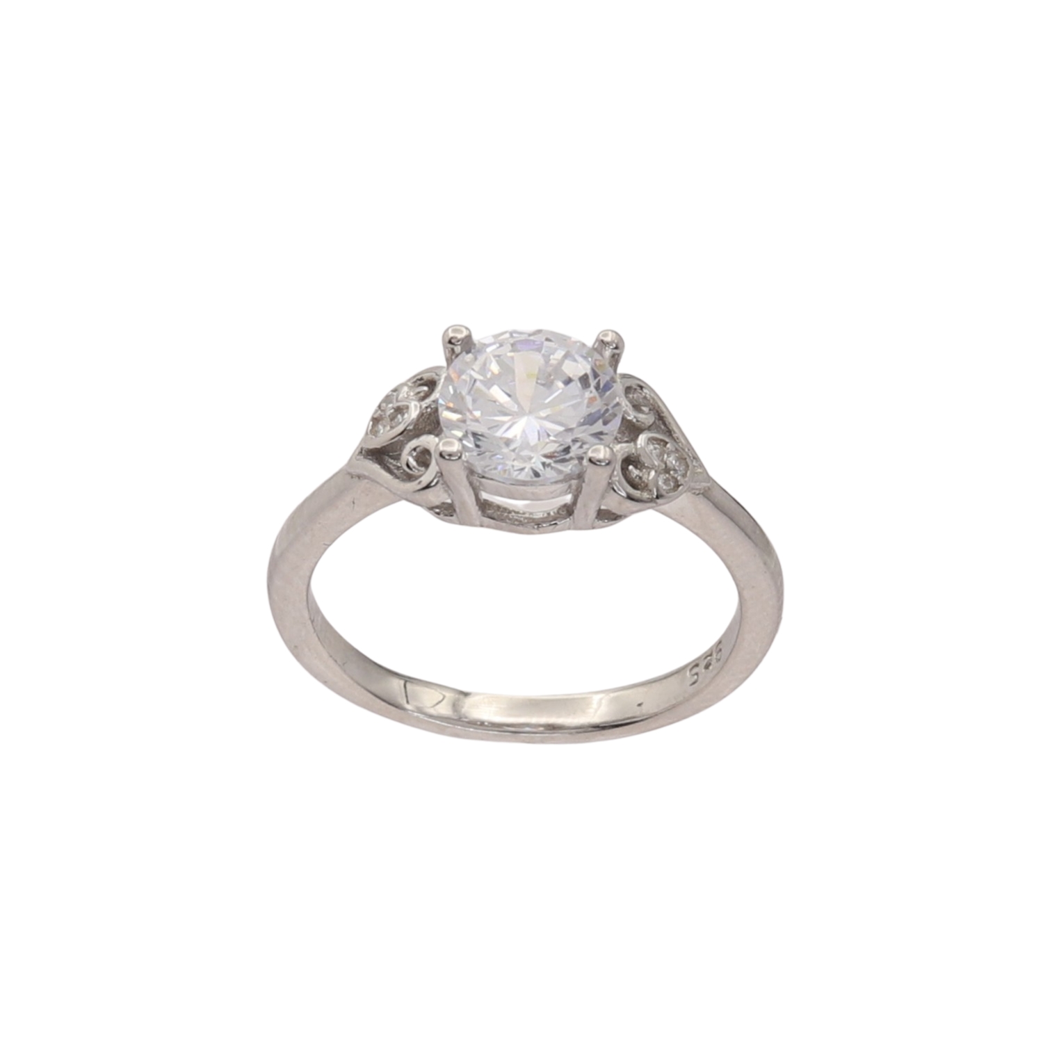 Levně Stříbrný prsten 86103