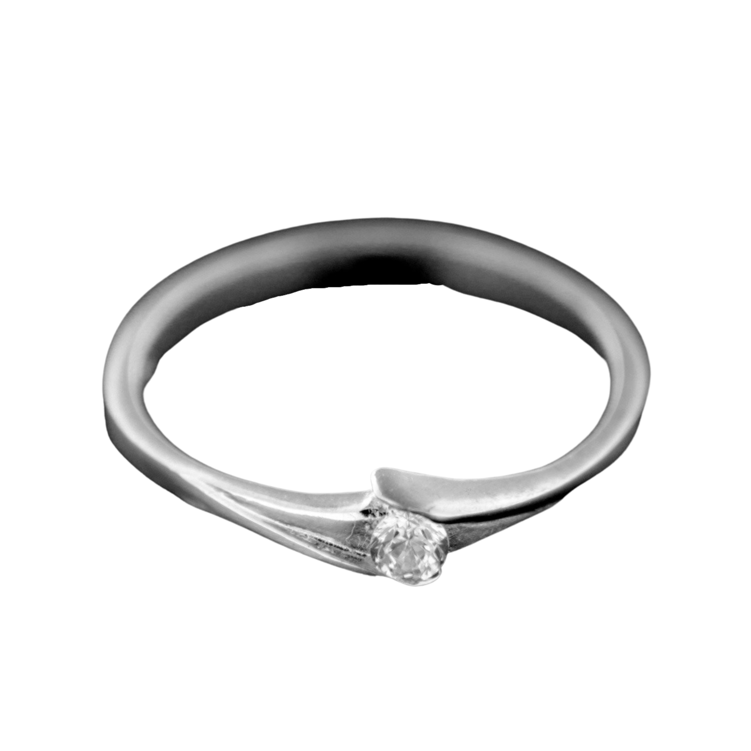 Stříbrný prsten 15446