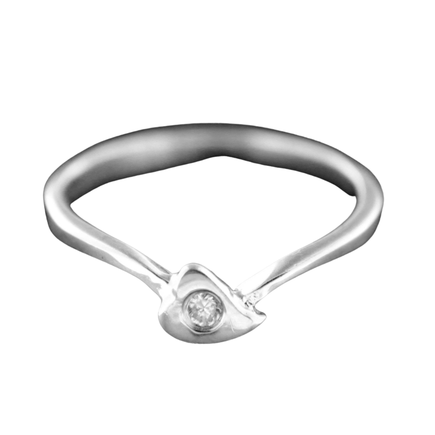 Stříbrný prsten 15423