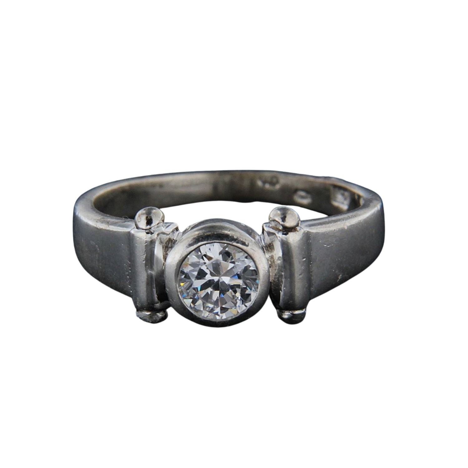 Stříbrný prsten 15410