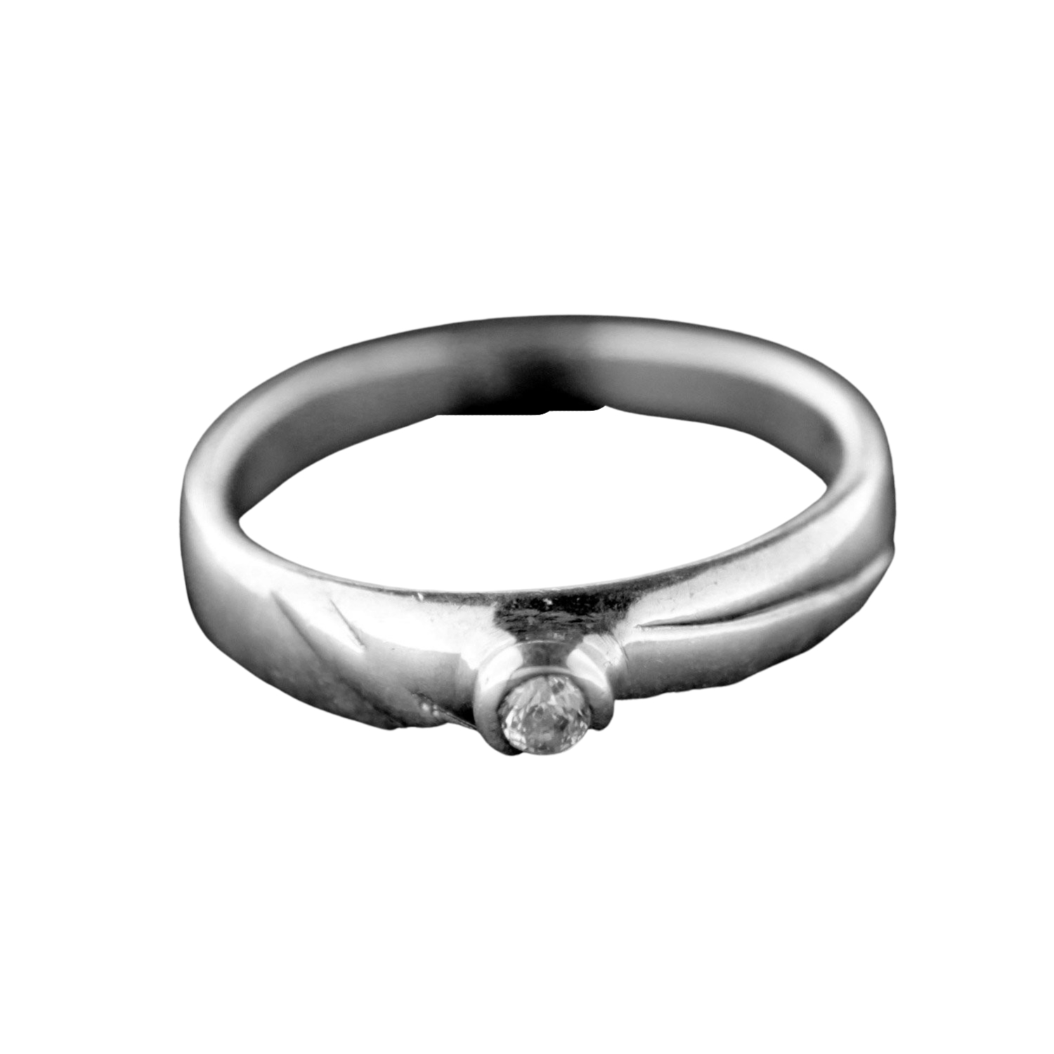 Stříbrný prsten 15406