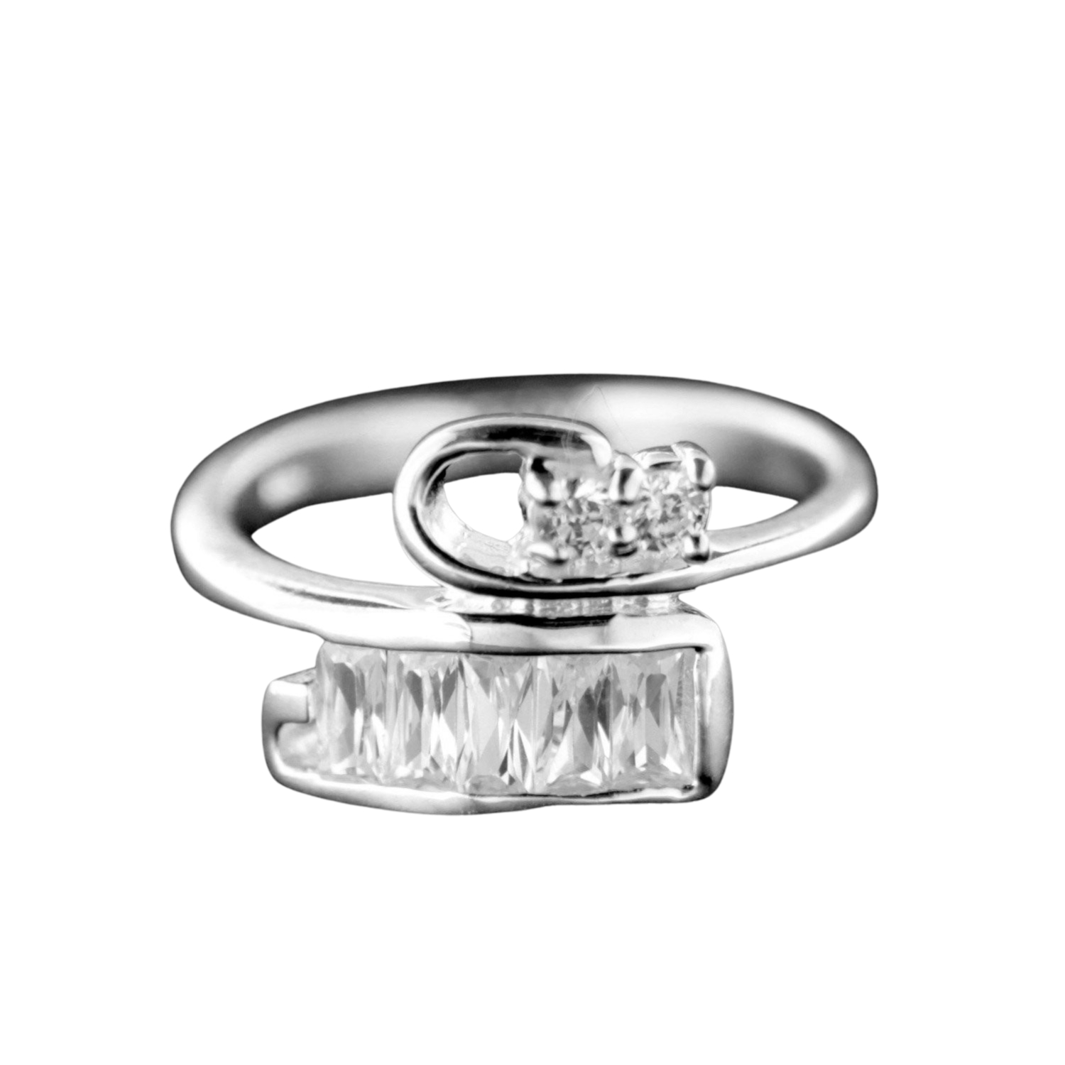 Stříbrný prsten 15389