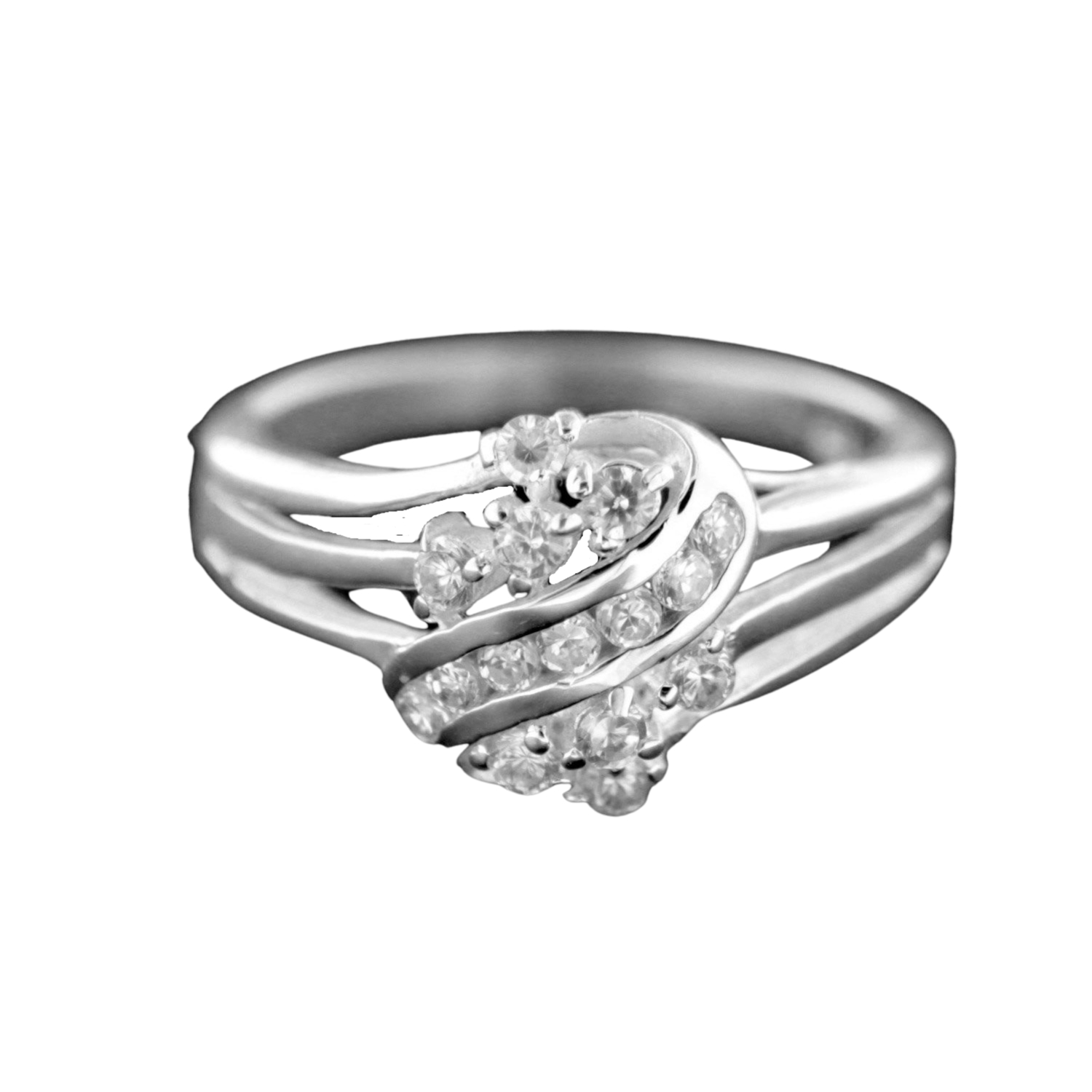 Stříbrný prsten 15378