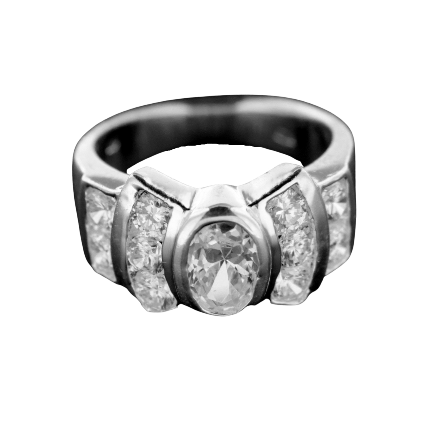 Stříbrný prsten 14944