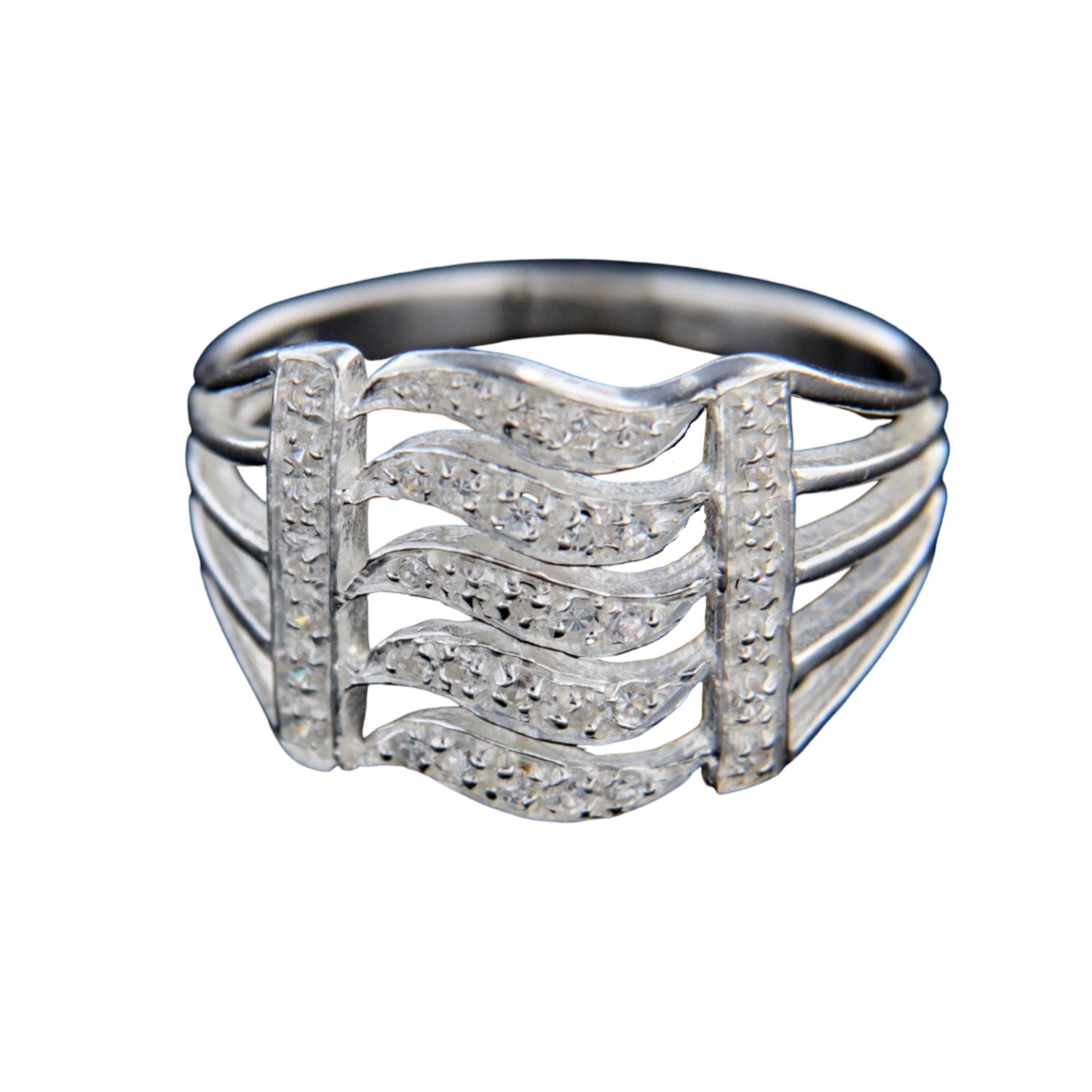 Stříbrný prsten 14825
