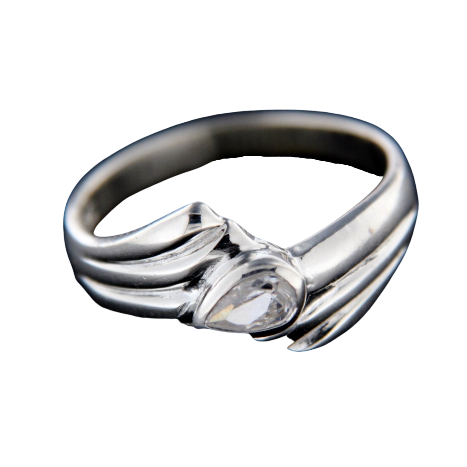 Stříbrný prsten 14779