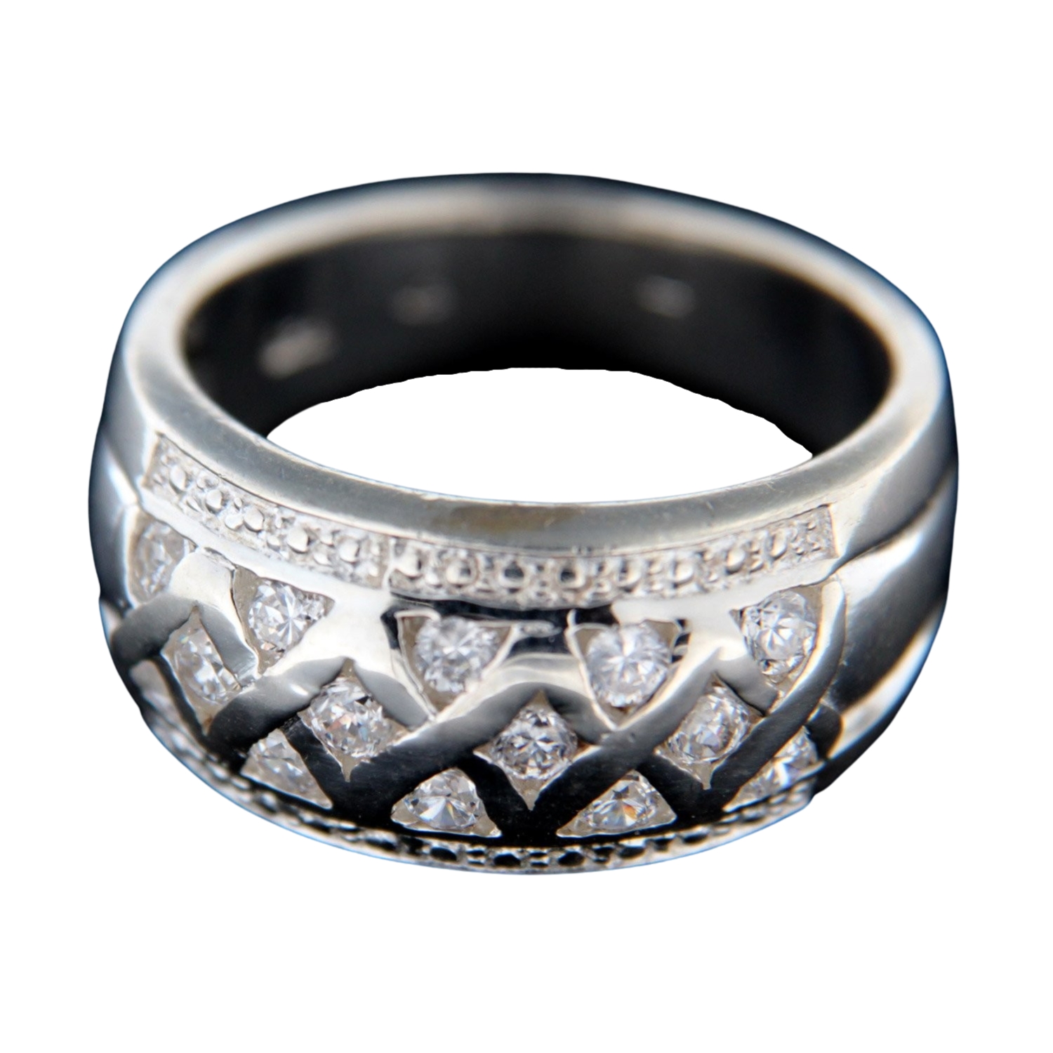Levně Stříbrný prsten 14765