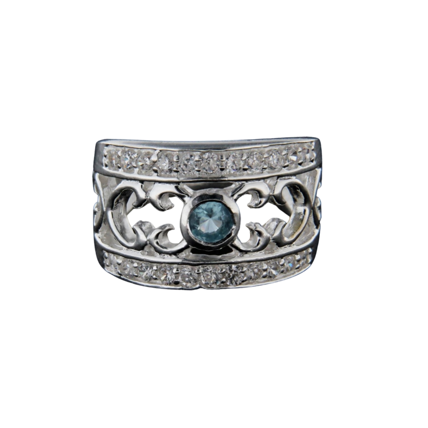 Levně Stříbrný prsten 14332