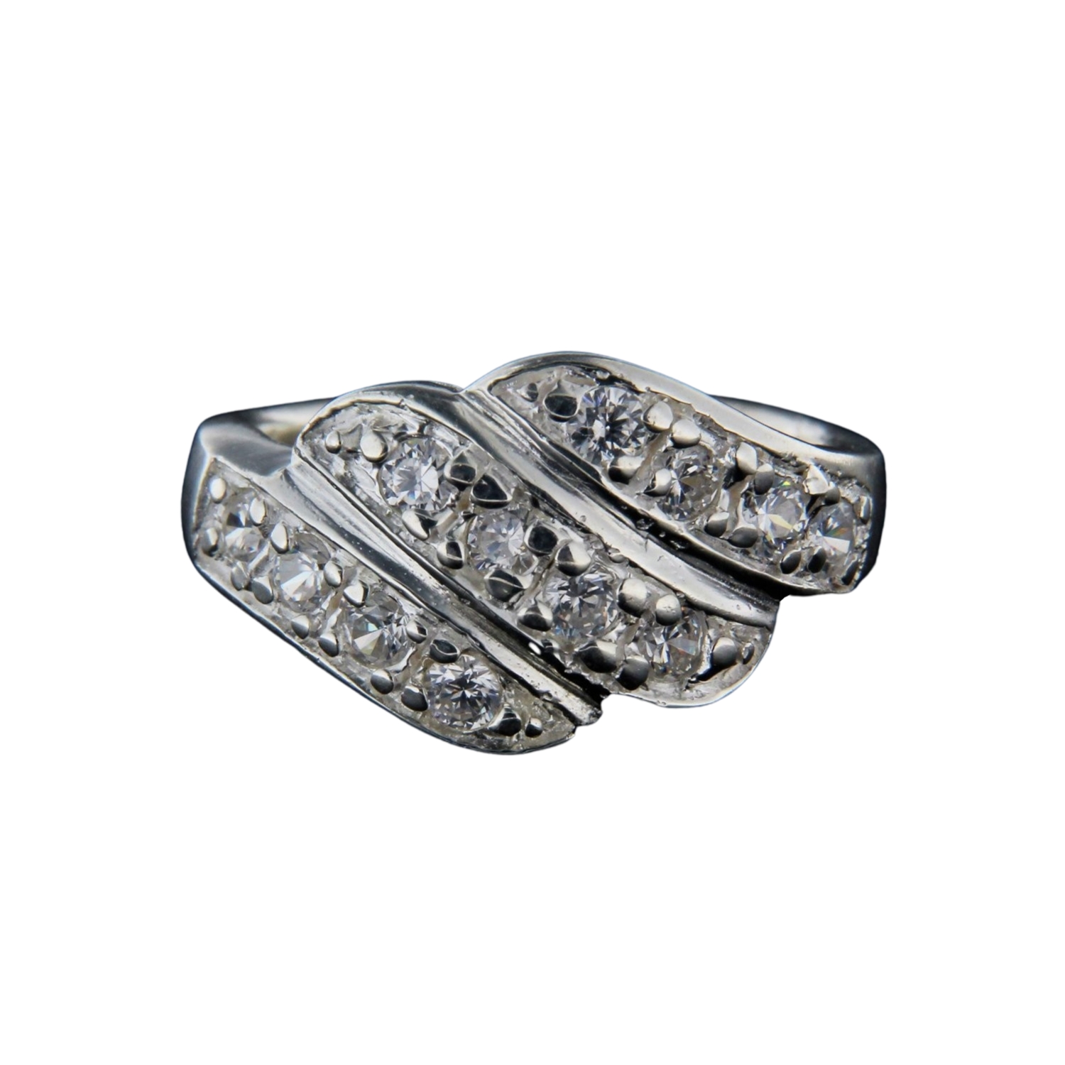 Stříbrný prsten 14300