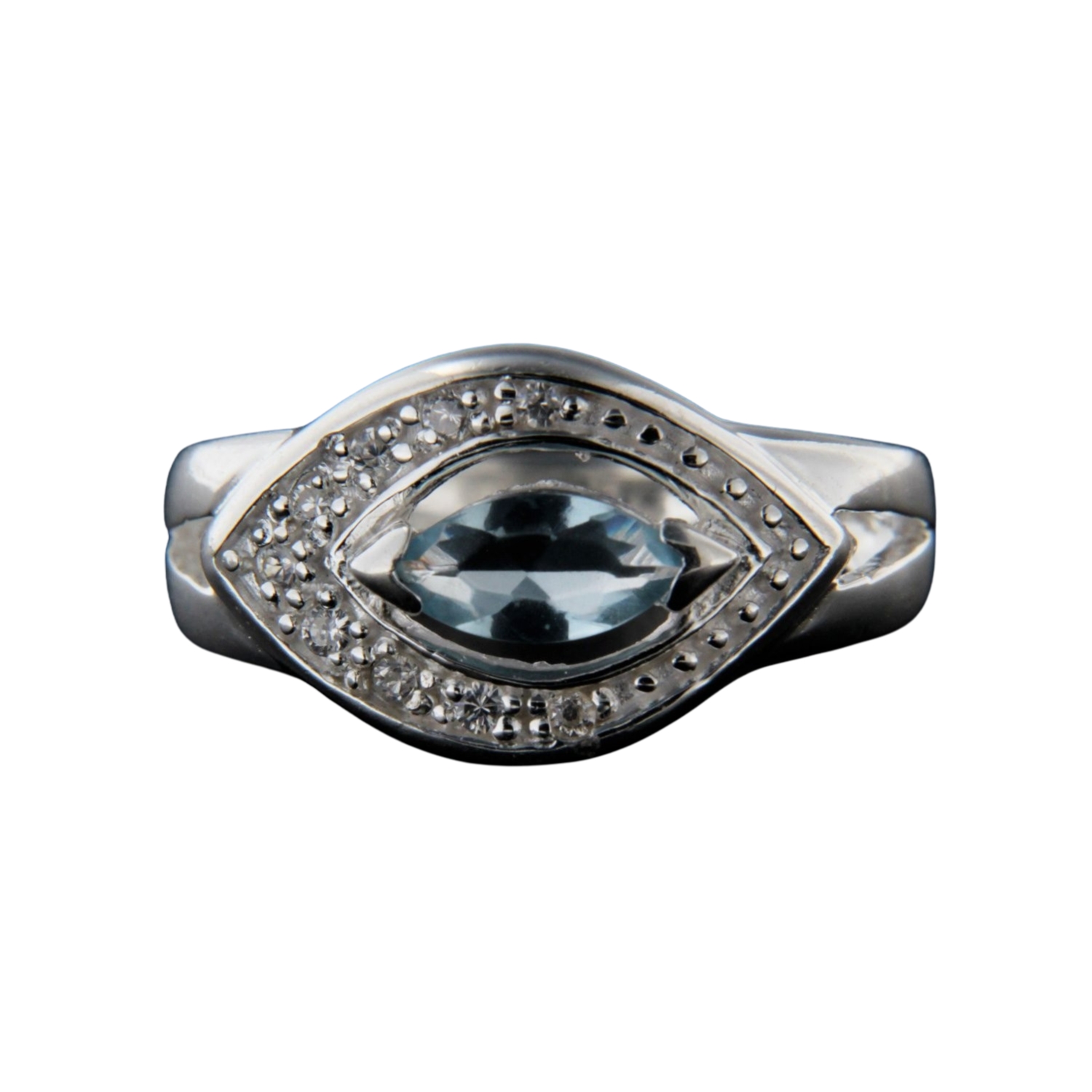 Levně Stříbrný prsten 14284