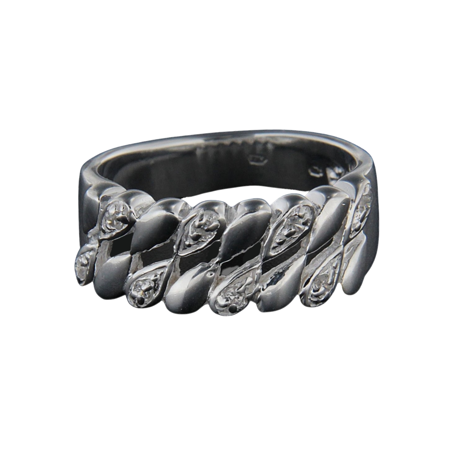 Levně Stříbrný prsten 14279