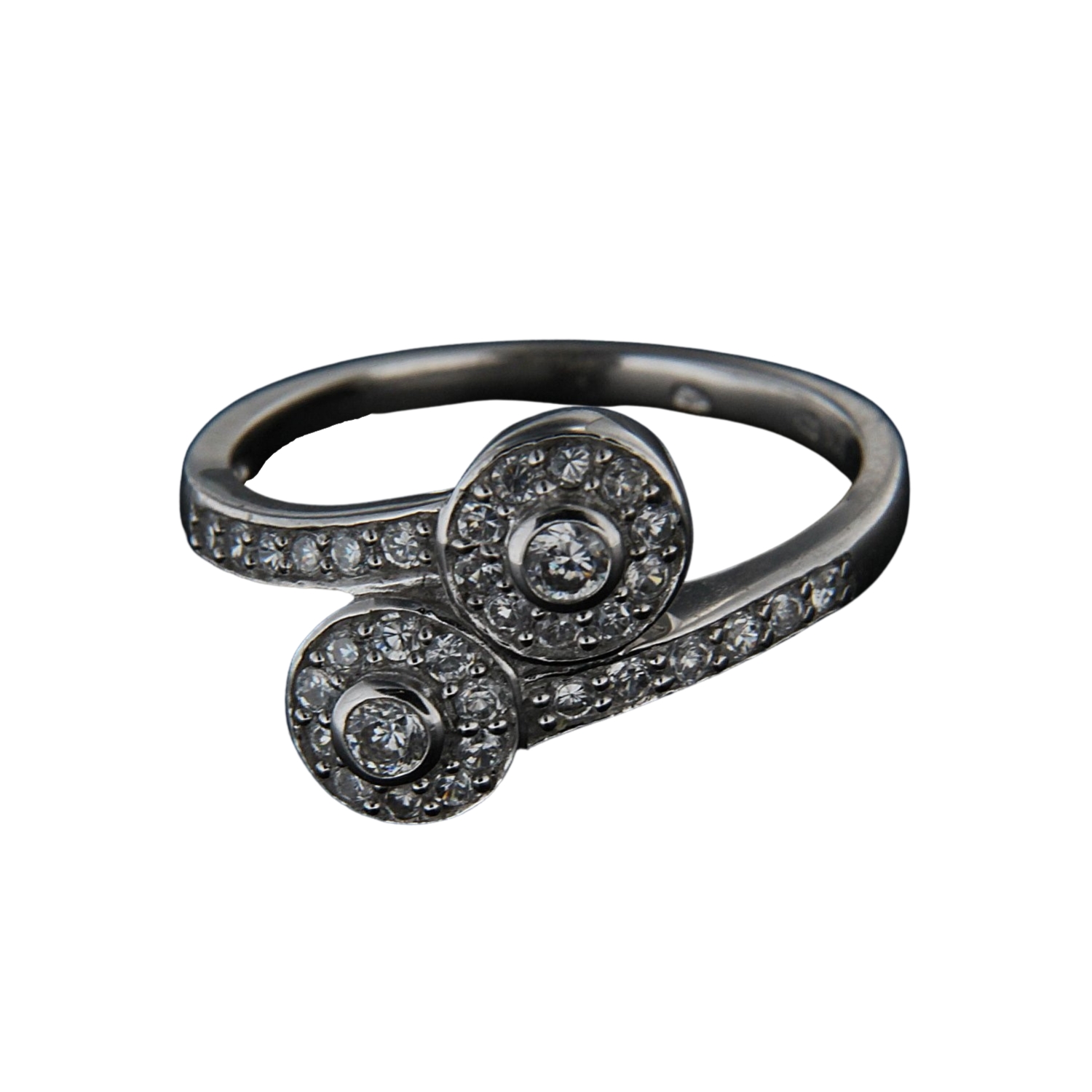 Levně Stříbrný prsten 14262