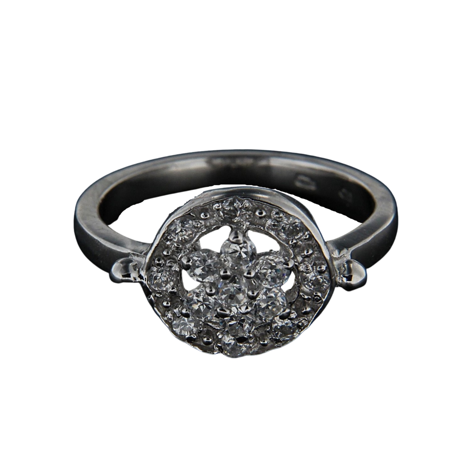 Levně Stříbrný prsten 14255