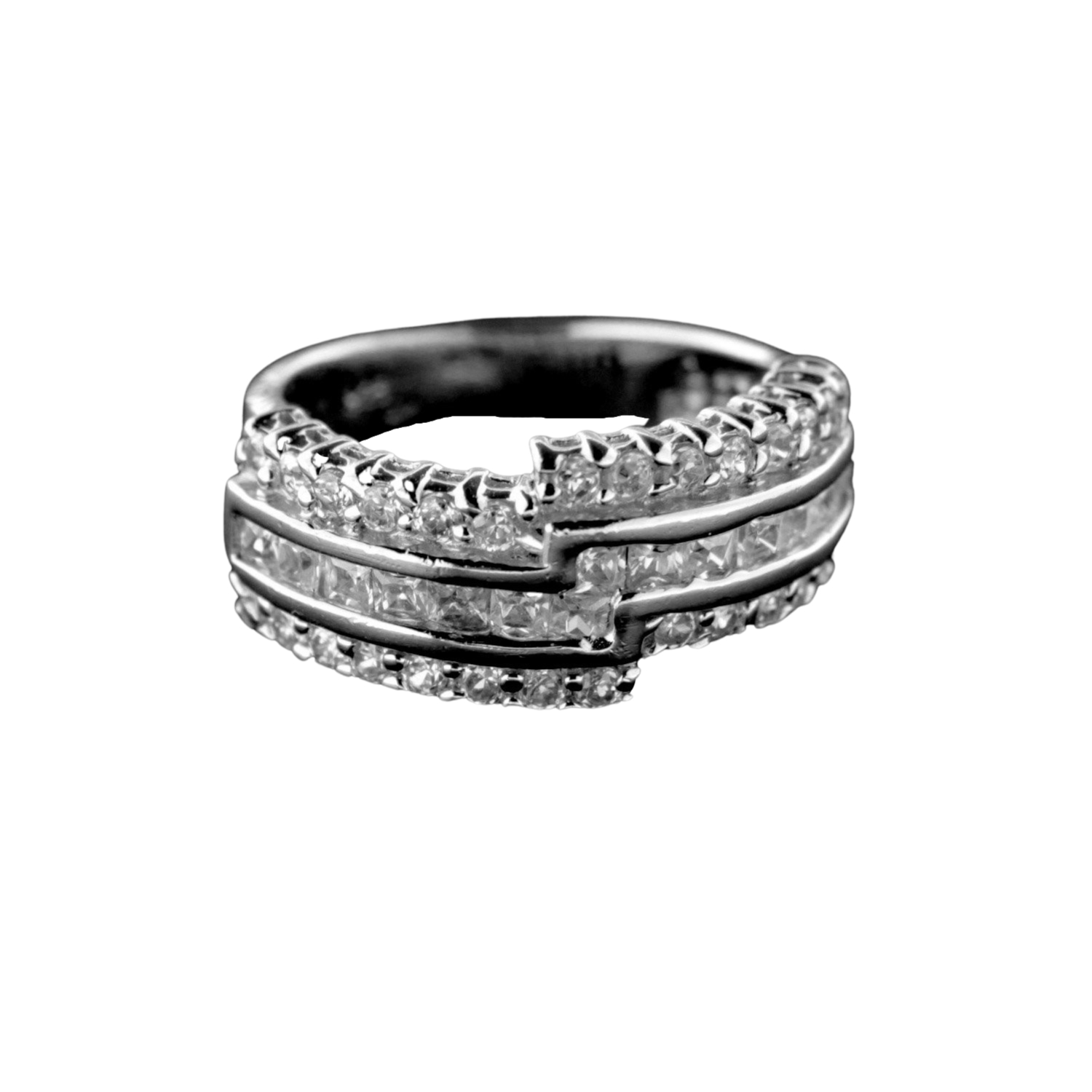 Stříbrný prsten 34326