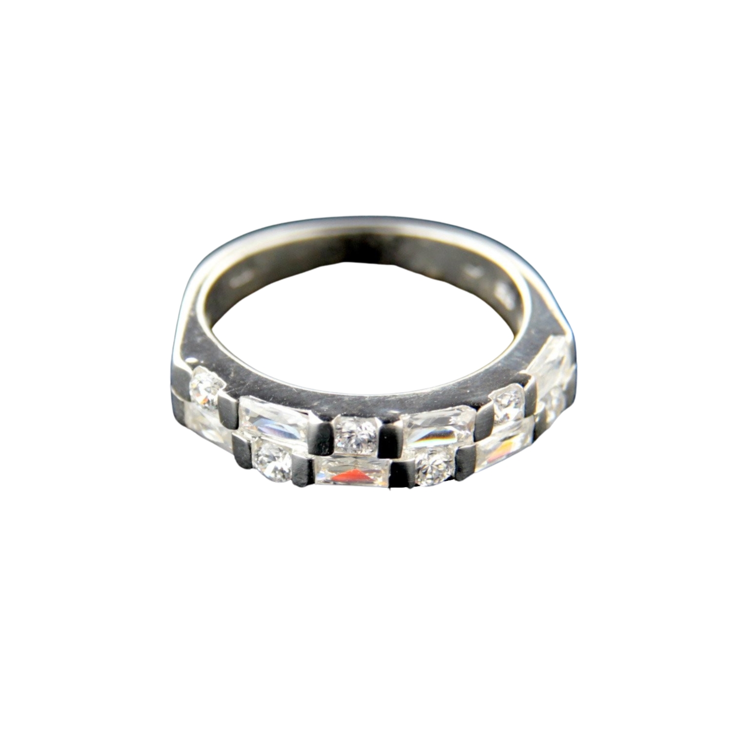 Levně Stříbrný prsten 34656