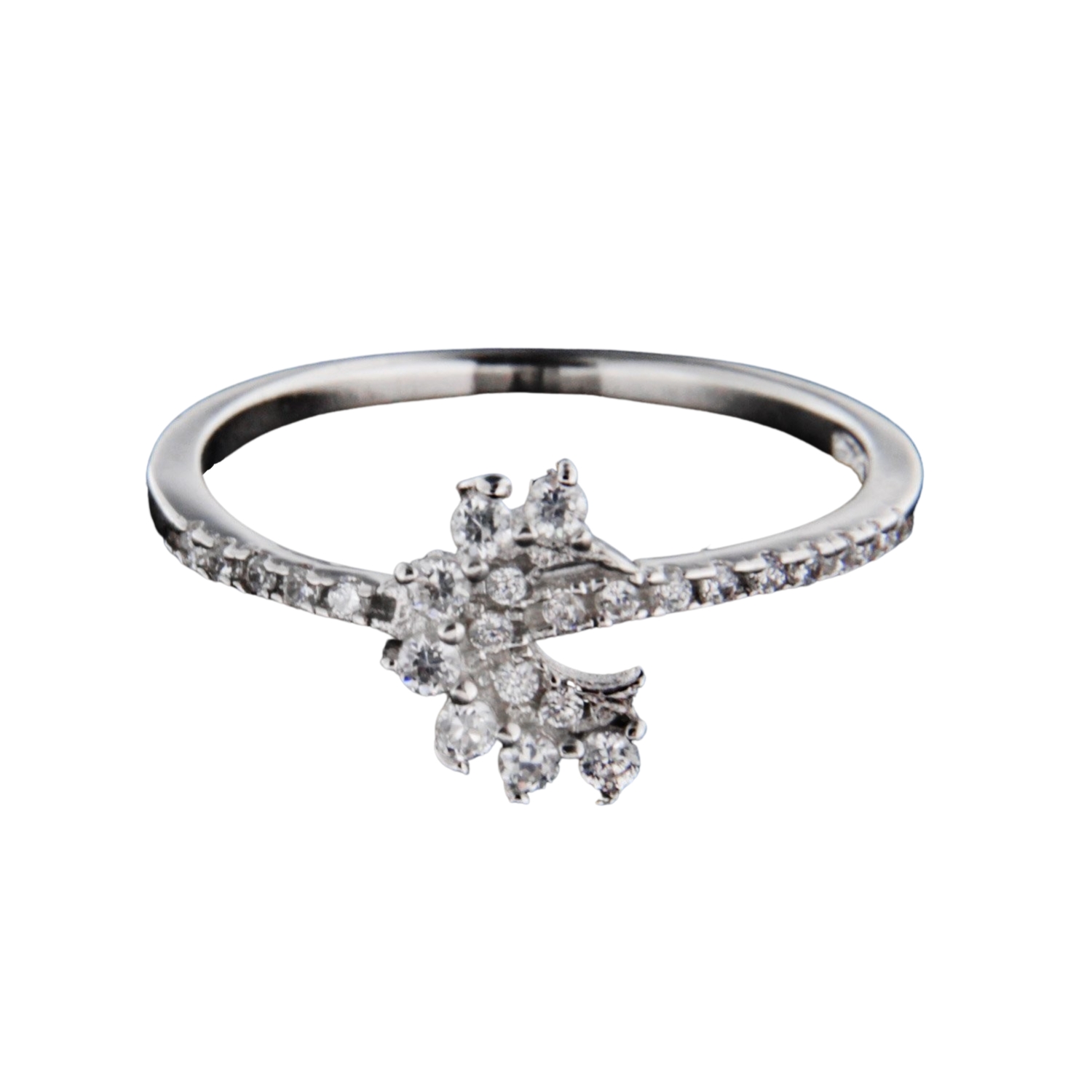 Stříbrný prsten 70587