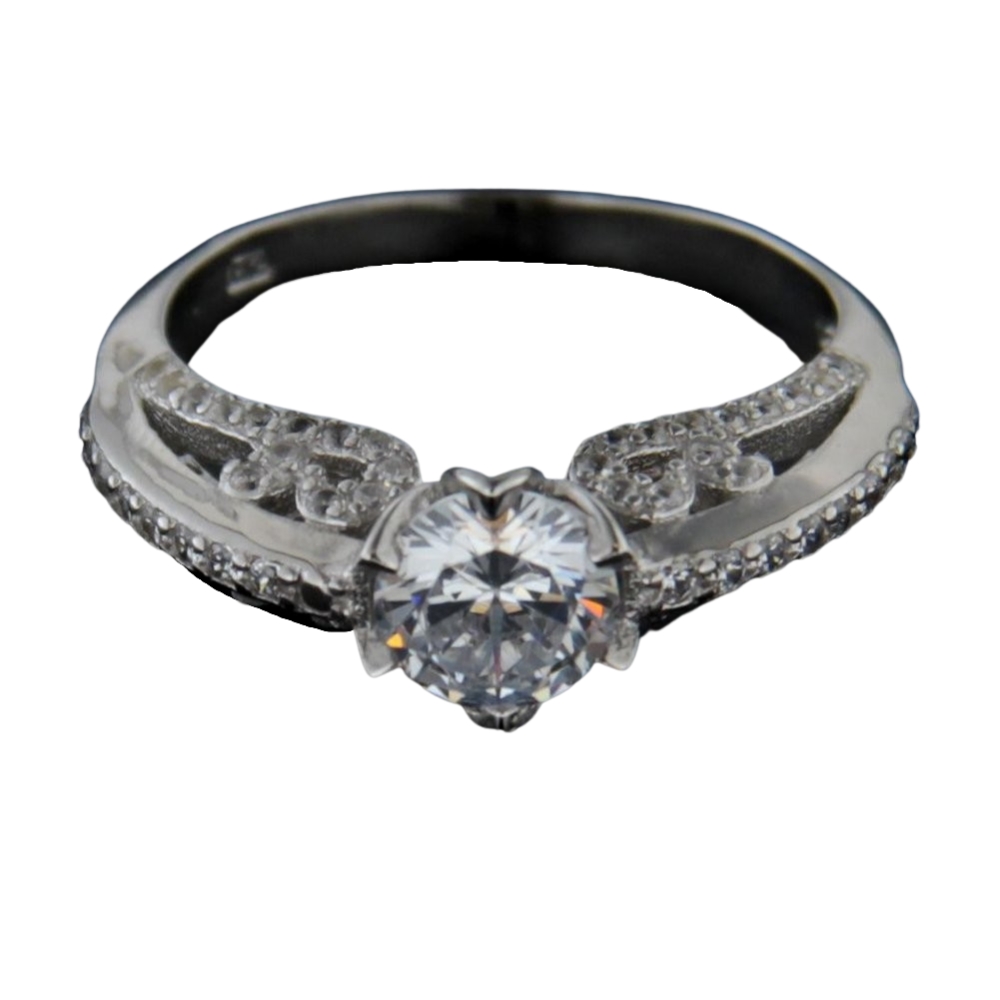 Stříbrný prsten 56302