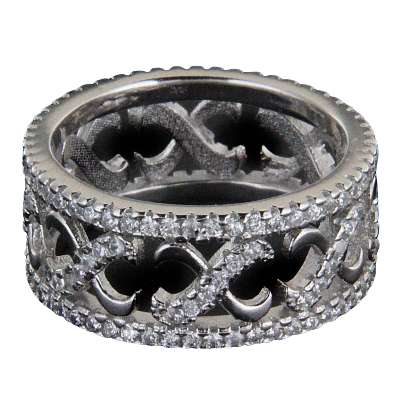 Stříbrný prsten 15917