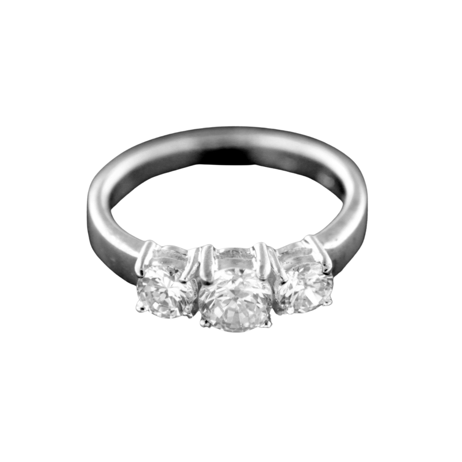 Levně Stříbrný prsten 15435