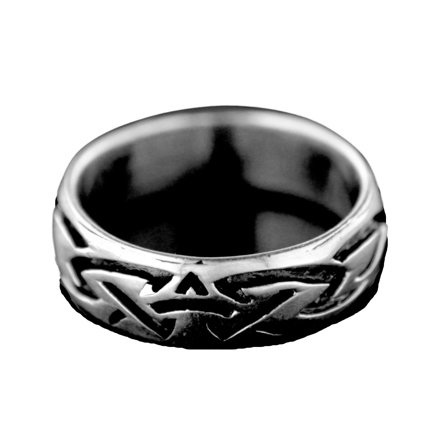Stříbrný prsten 15397