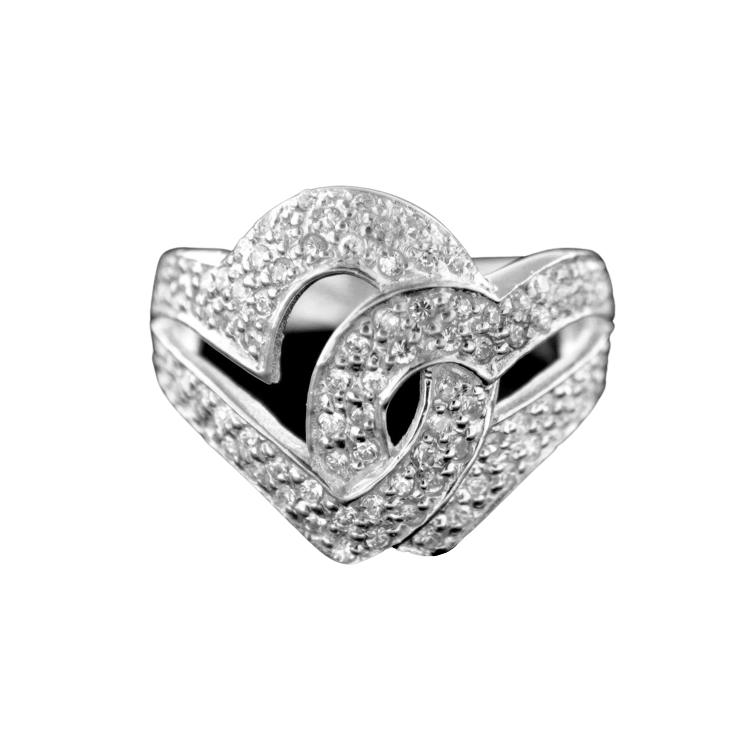Stříbrný prsten 15383