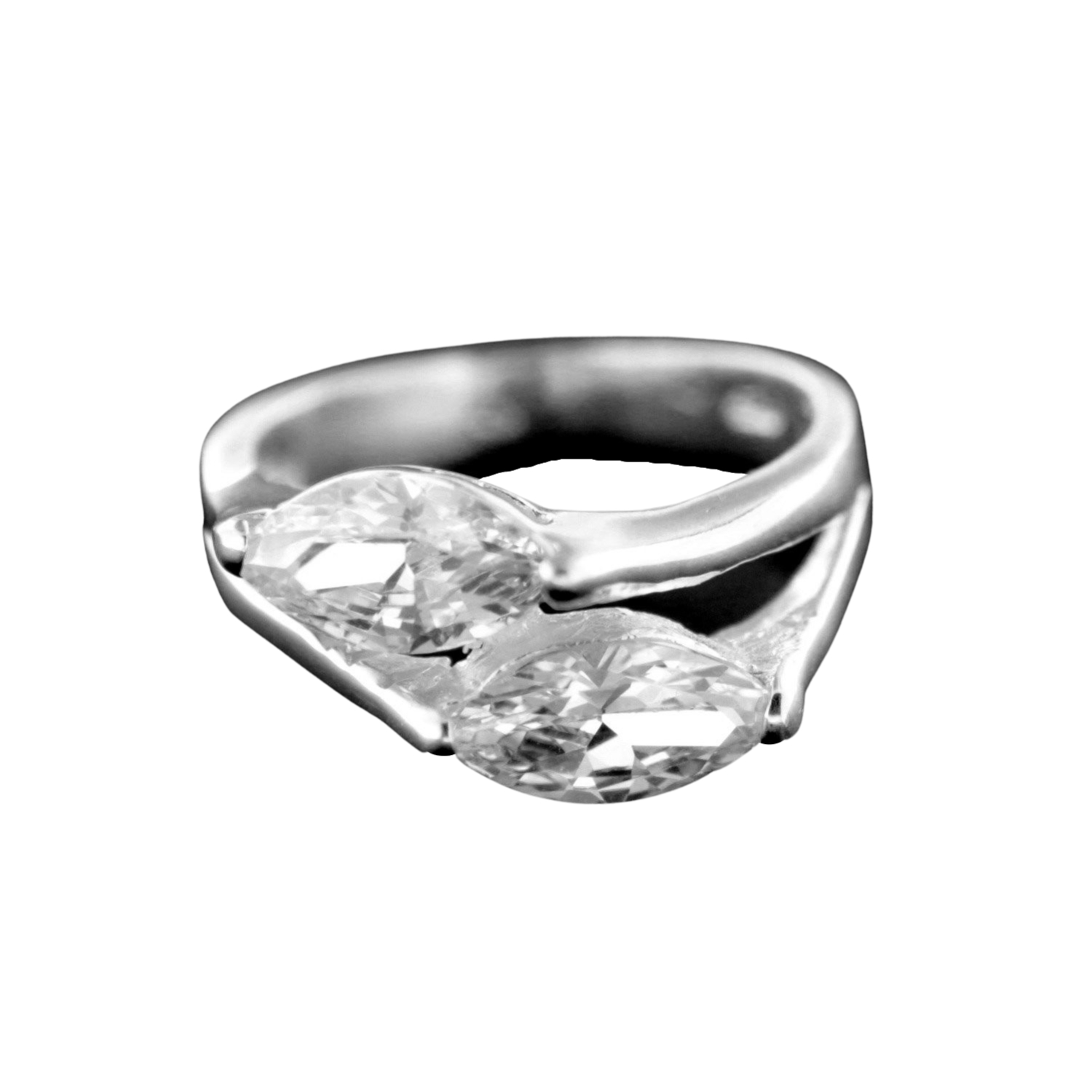 Stříbrný prsten 15381