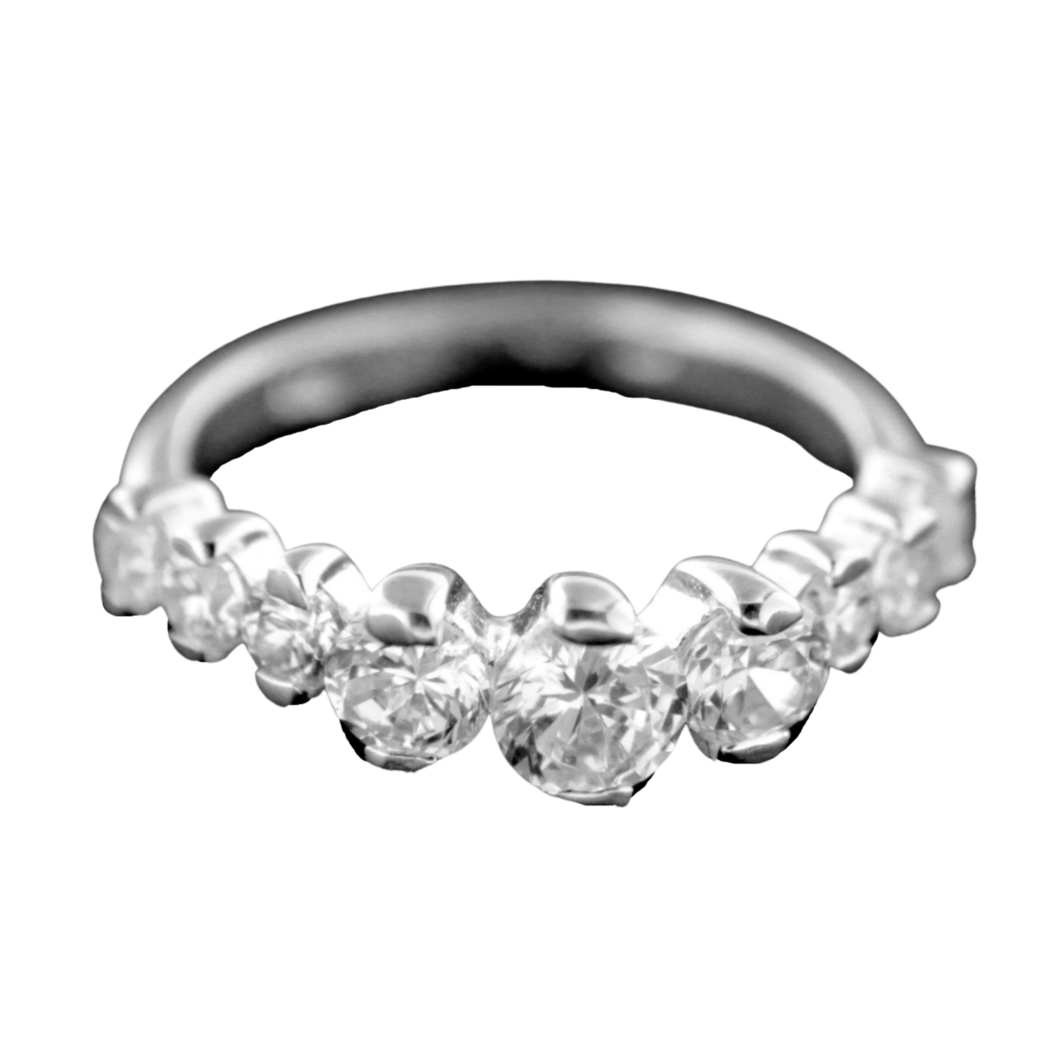 Stříbrný prsten 15376