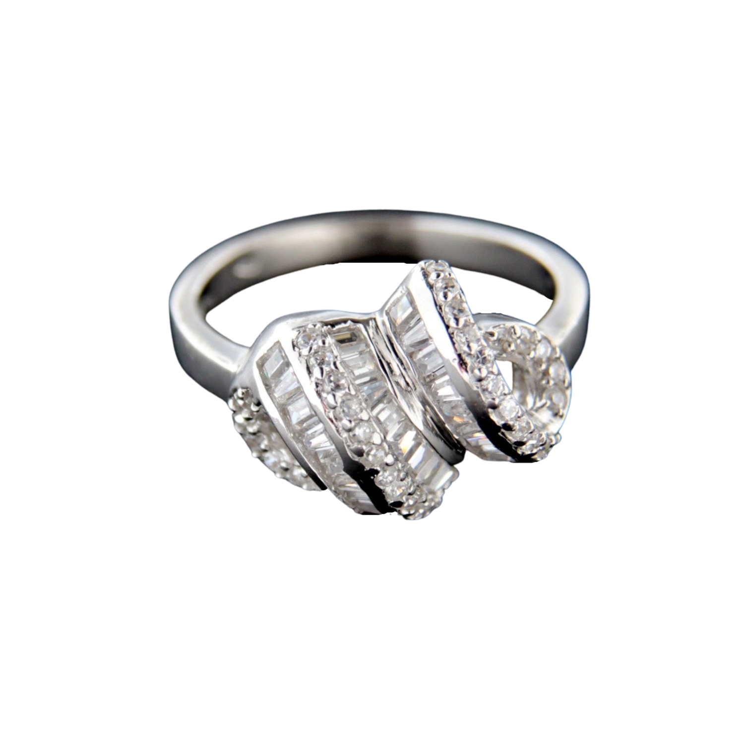 Levně Stříbrný prsten 15244