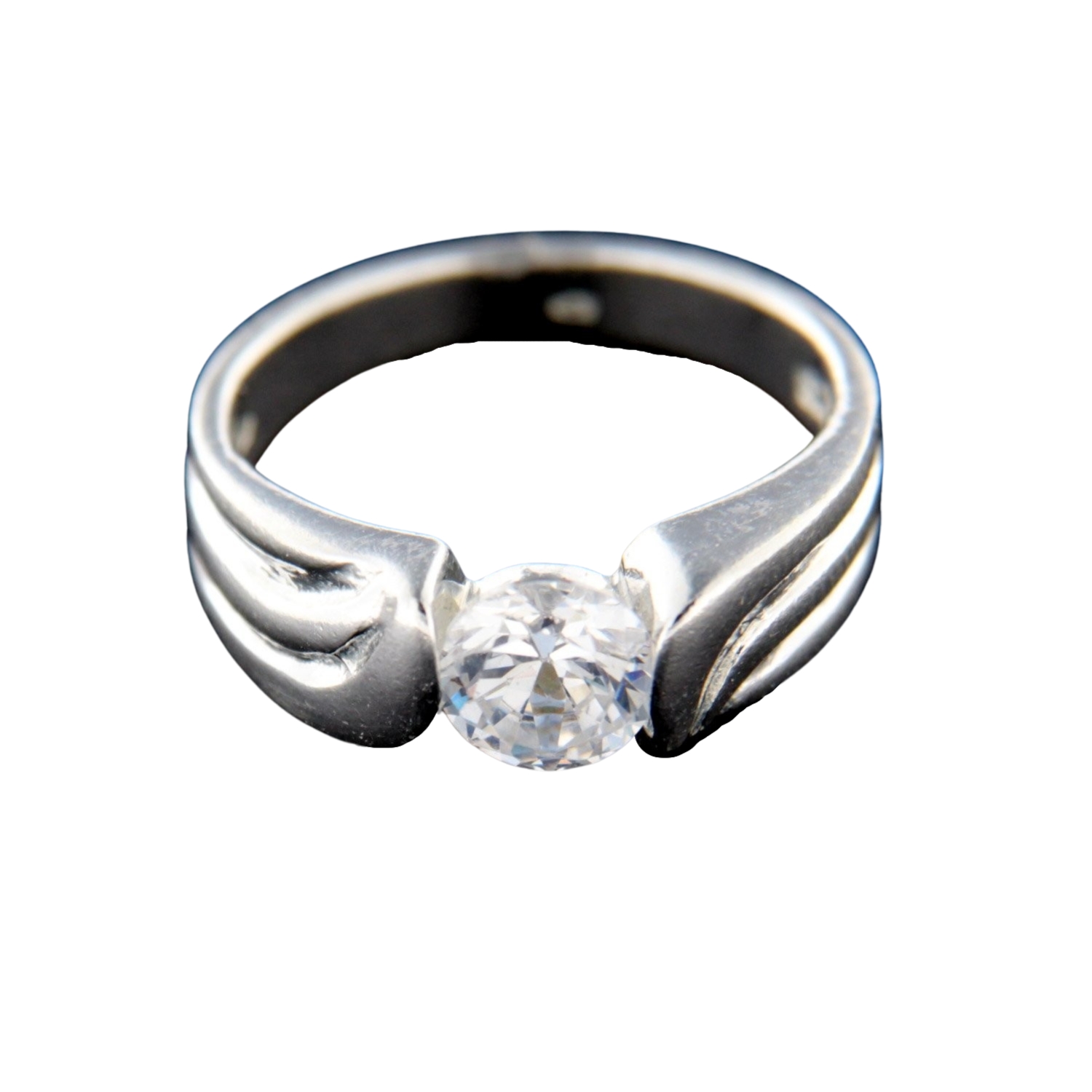 Levně Stříbrný prsten 14812