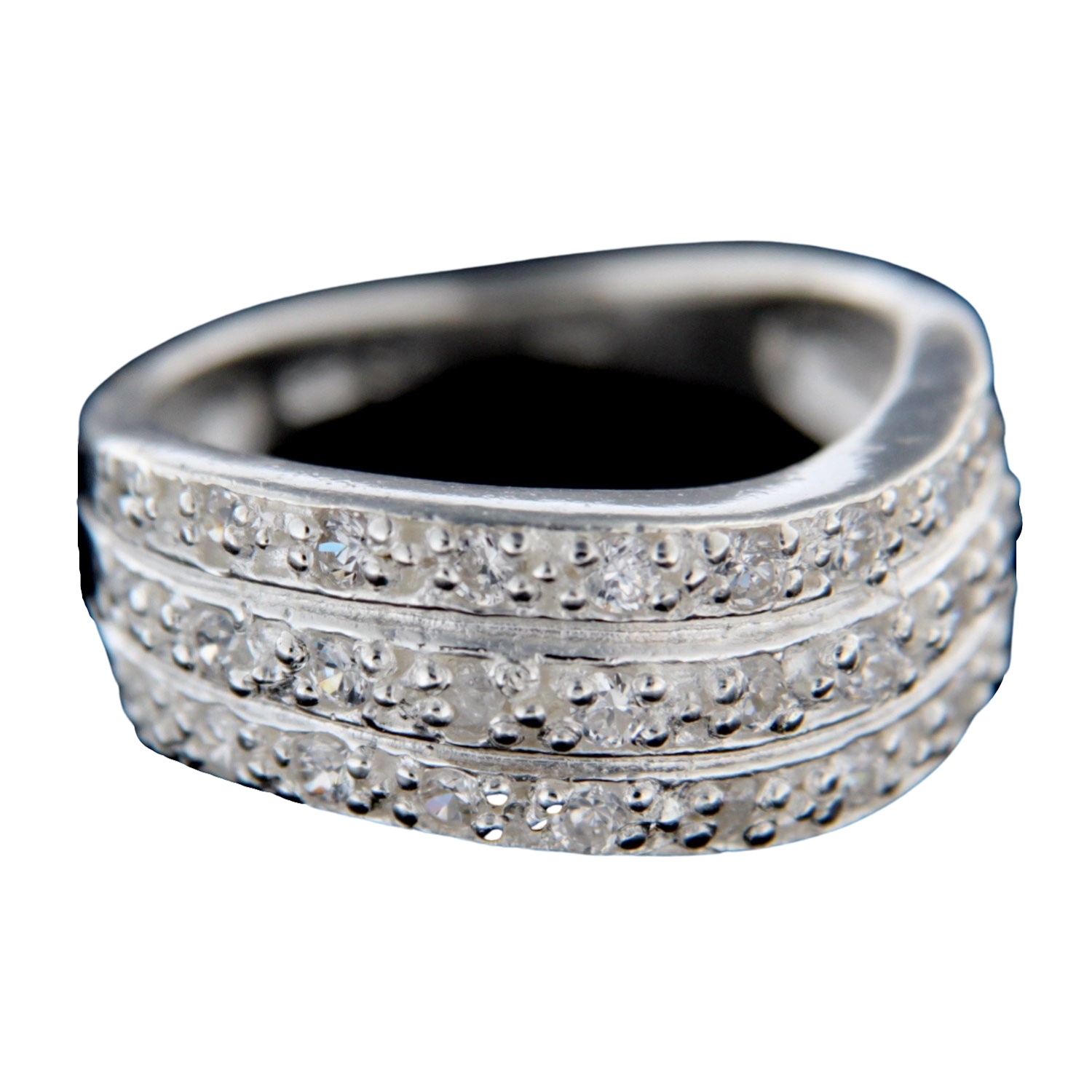 Stříbrný prsten 14781