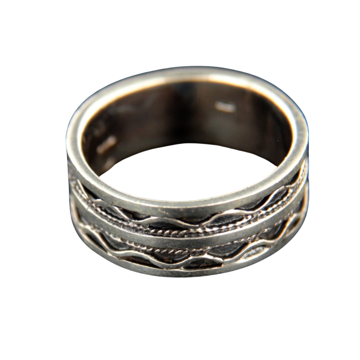 Stříbrný prsten 14749
