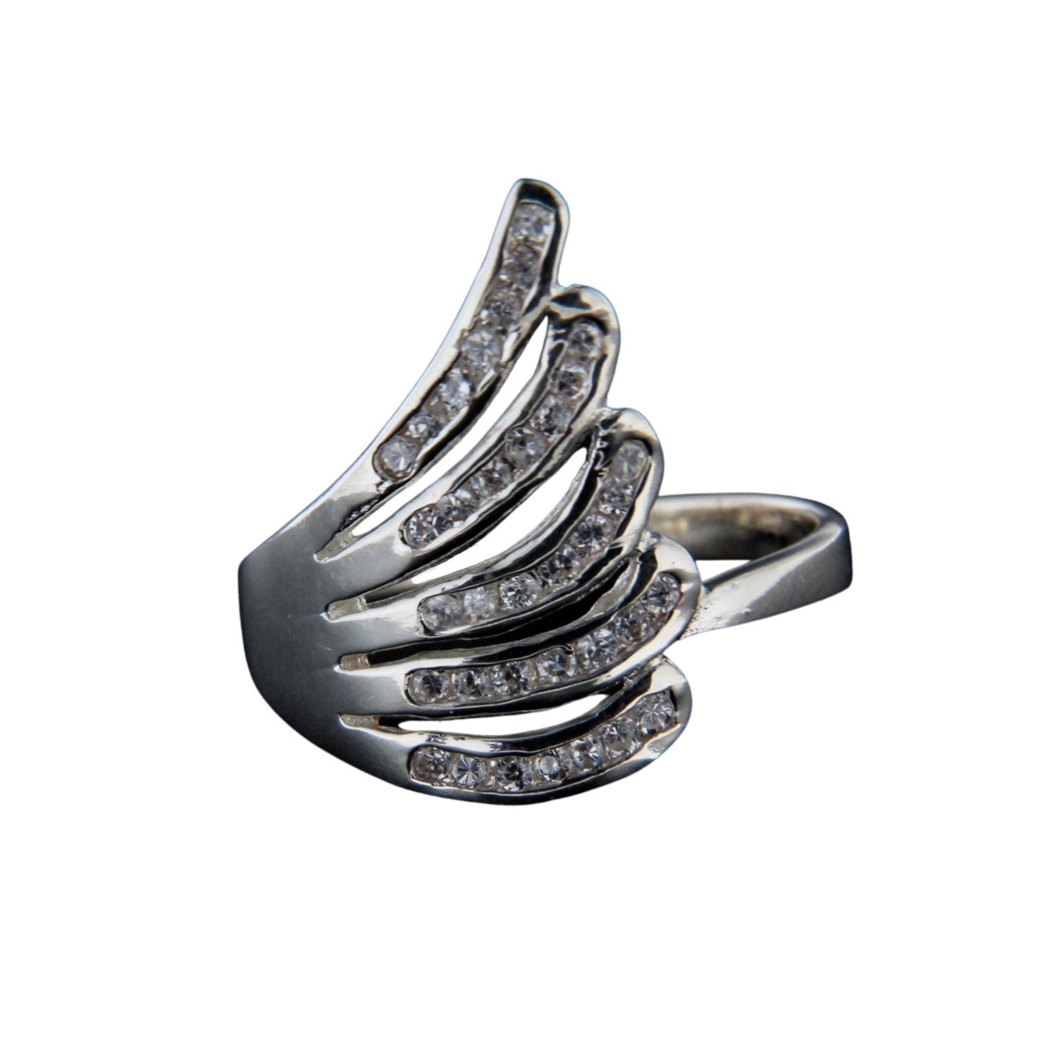 Levně Stříbrný prsten 14302