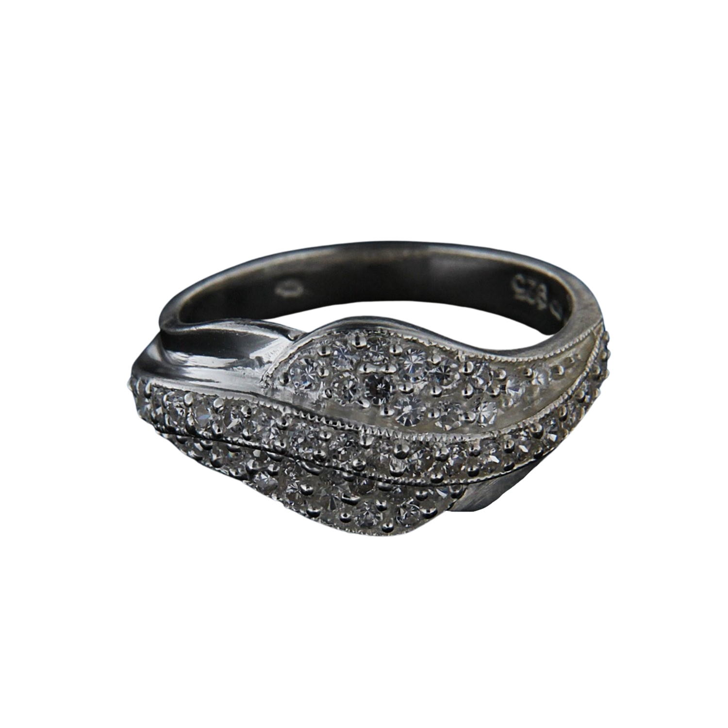 Levně Stříbrný prsten 14265