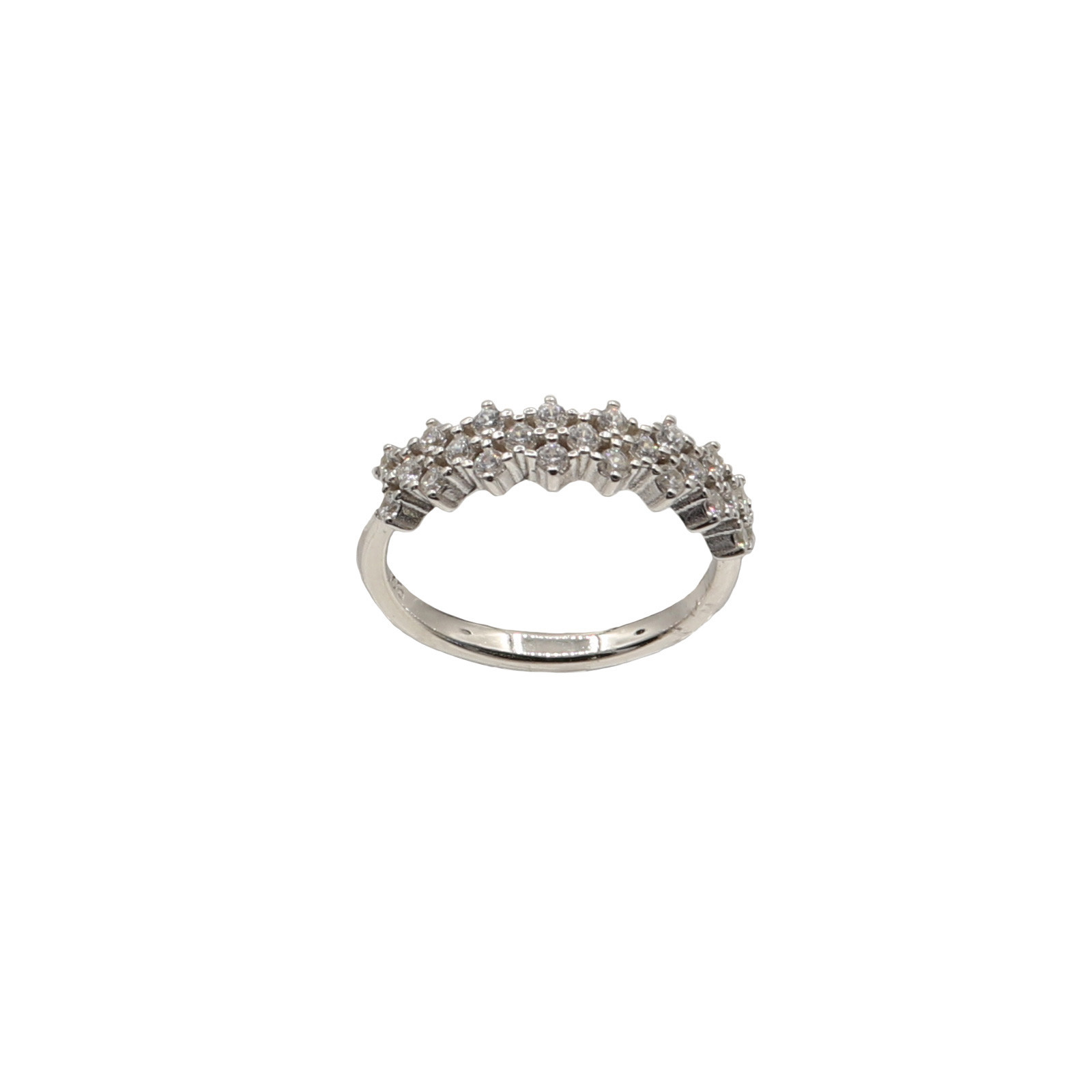Stříbrný prsten 104739